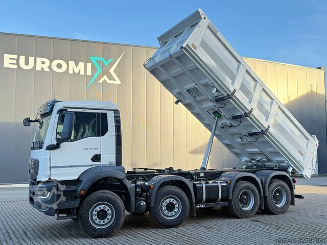 Camion de gunoi MAN TGS 35.480 TGS 35.480 8x4 Retarder 3-Seiten-Kipper