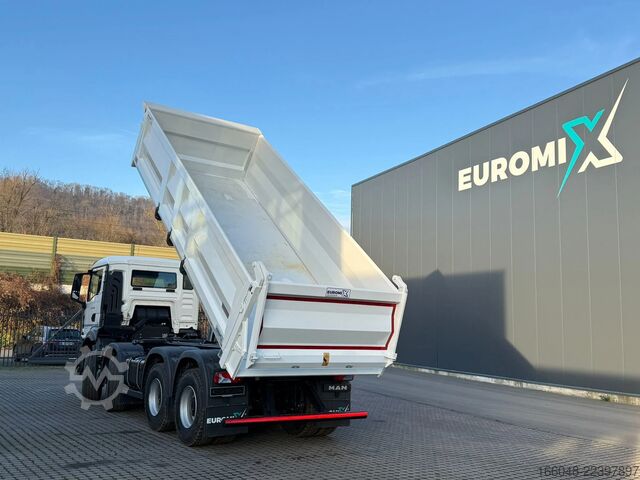 Camion de gunoi MAN TGS 35.480 TGS 35.480 8x4 Retarder 3-Seiten-Kipper