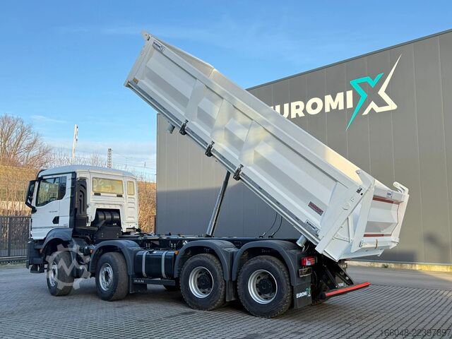 Camion de gunoi MAN TGS 35.480 TGS 35.480 8x4 Retarder 3-Seiten-Kipper