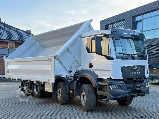 Camion de gunoi MAN TGS 35.480 TGS 35.480 8x4 Retarder 3-Seiten-Kipper