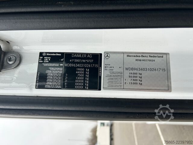 Standard tractor Mercedes-Benz Actros 1840 Streamspace / 583 dkm / NL Truck
