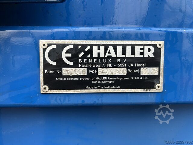 Garbage truck Scania P 280 / Haller X2C MEKAV 20 m3 / Garbage Truck ...