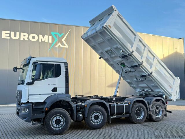 3-smerni kiper MAN TGS 35.480 TGS 35.480 8x4 Retarder 3-Seiten-Kipper