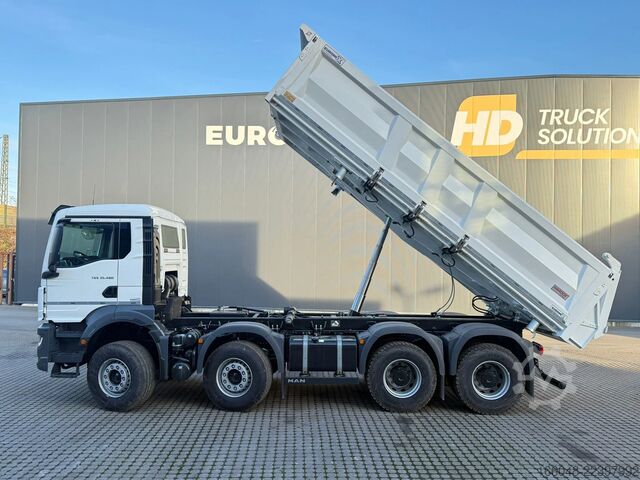 3-smerni kiper MAN TGS 35.480 TGS 35.480 8x4 Retarder 3-Seiten-Kipper