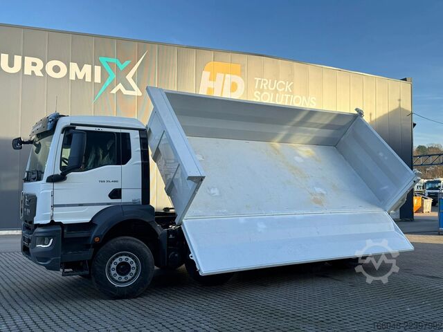 3-smerni kiper MAN TGS 35.480 TGS 35.480 8x4 Retarder 3-Seiten-Kipper