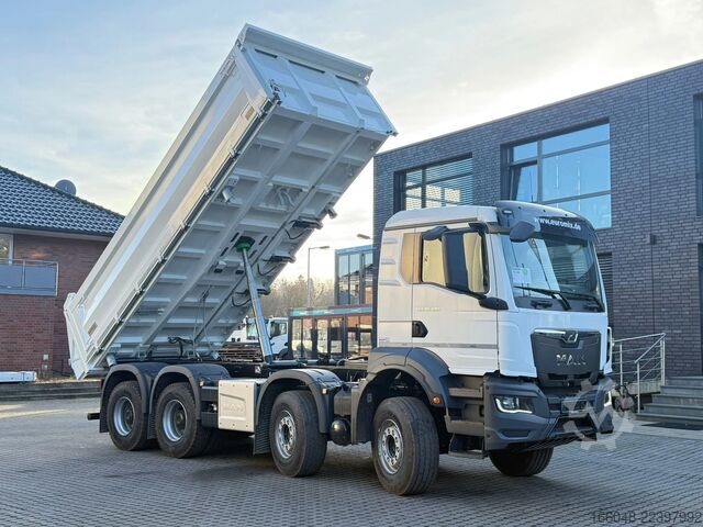 Tipper cu 3 fețe MAN TGS 35.480 TGS 35.480 8x4 Retarder 3-Seiten-Kipper