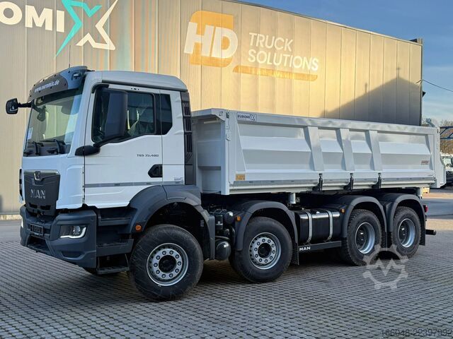 Tipper cu 3 fețe MAN TGS 35.480 TGS 35.480 8x4 Retarder 3-Seiten-Kipper