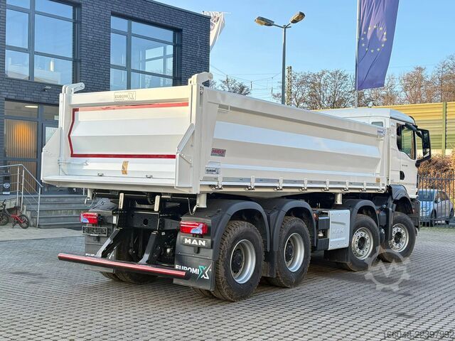 Tipper cu 3 fețe MAN TGS 35.480 TGS 35.480 8x4 Retarder 3-Seiten-Kipper
