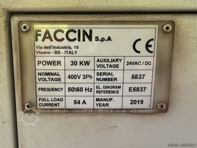 Plaatwalsmachine Faccin 4HEL2539