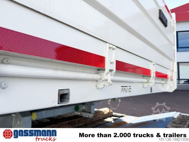 Kipper LKW PAVIC 3-Seiten-Kippaufbau