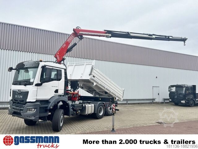 Kipper LKW PAVIC 3-Seiten-Kippaufbau