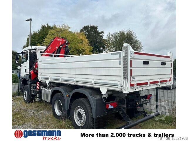 Kipper LKW PAVIC 3-Seiten-Kippaufbau