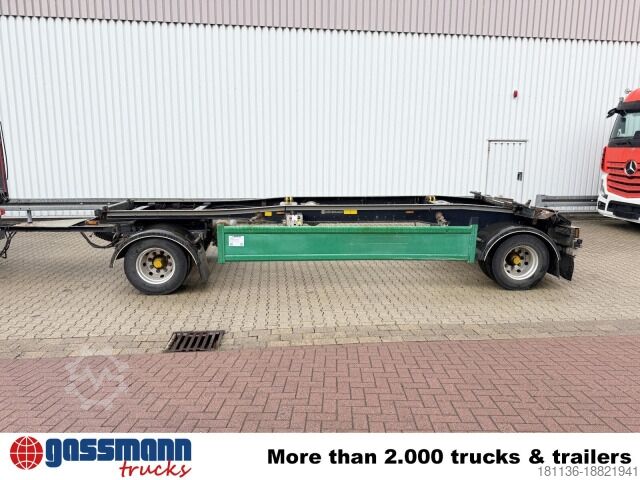 Roll-off dorse Hüffermann HSA 18.70 Schlittenabroller