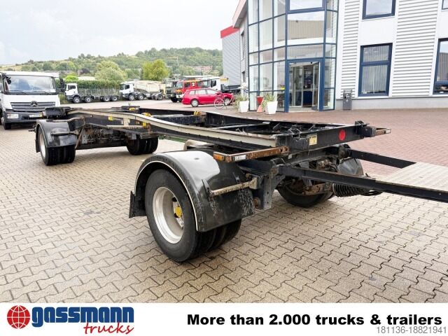 Roll-off dorse Hüffermann HSA 18.70 Schlittenabroller