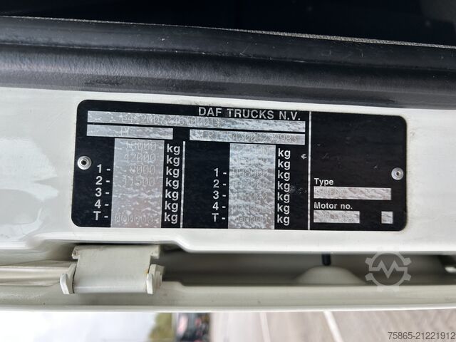 Standard tractor DAF XF 480 FT SSC / 591 dkm / 2 Tanks / APK TUV 09-26