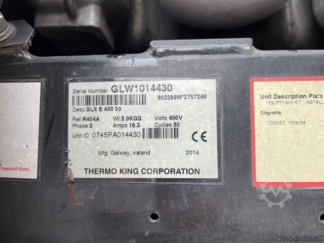 Transporte refrigerado/congelado Krone Cool Liner / Thermo King SLX e 400 / Frigo Box ...