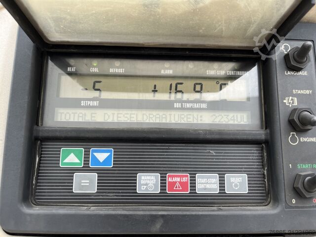 Transporte refrigerado/congelado Krone Coolliner / Carrier Vector 1950 / Frigo Box / B...