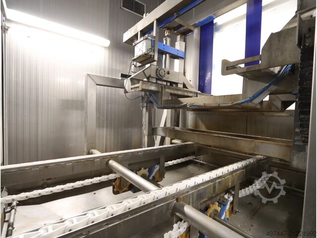 Nawi 2015 stainless steel container washing machine Nawi Kratten / bak wasmachine RVS