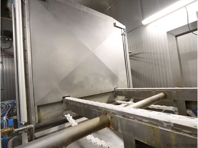 Nawi 2015 stainless steel container washing machine Nawi Kratten / bak wasmachine RVS