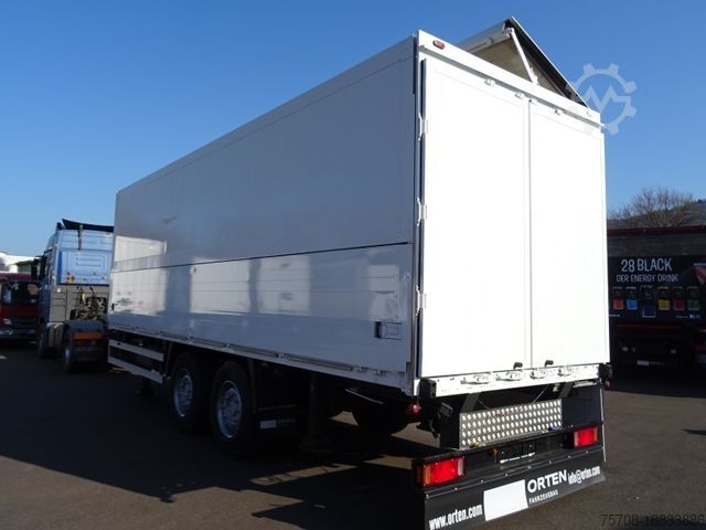 Drankentrailer ORTEN 7,7 m Schwenkwand Kettliner*Türen*Zertifikat*TOP