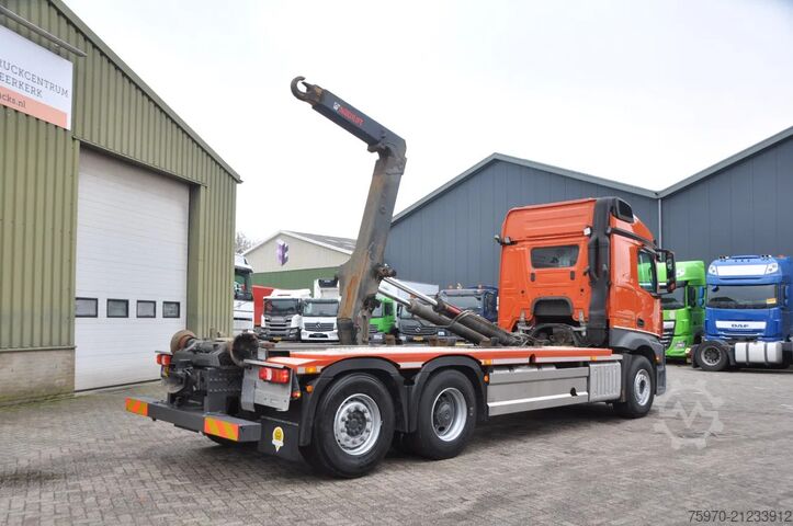 Hook arm system Mercedes-Benz Actros 2548 6X2 + HIAB HAAKARM 21T