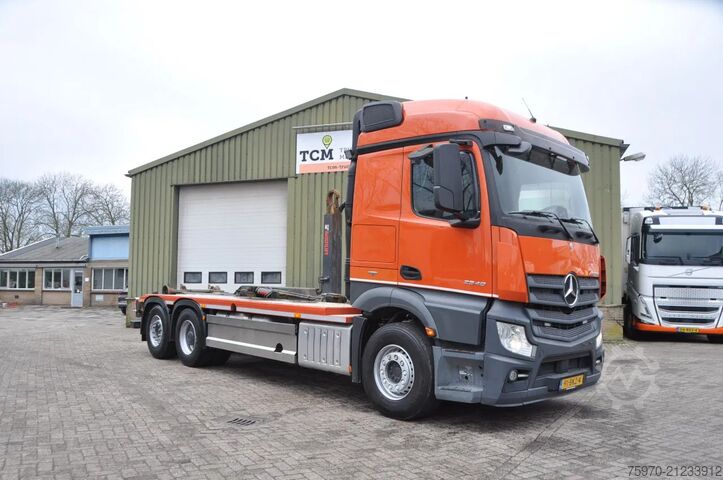 Hook arm system Mercedes-Benz Actros 2548 6X2 + HIAB HAAKARM 21T