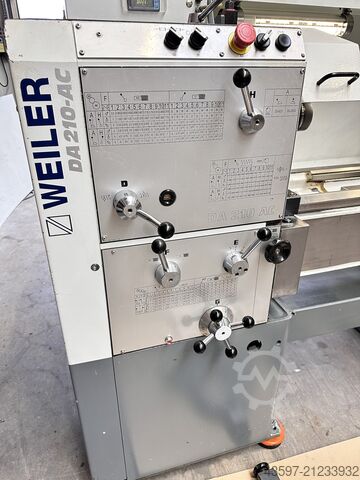 Center lathe Weiler DA 210 AC