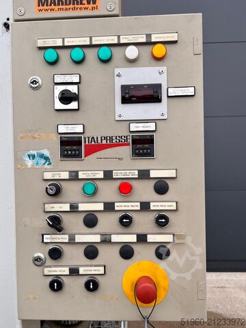 Italpresse shelf press 1300x3500 5/26 Italpresse SCF8 1300x3500 DS/130