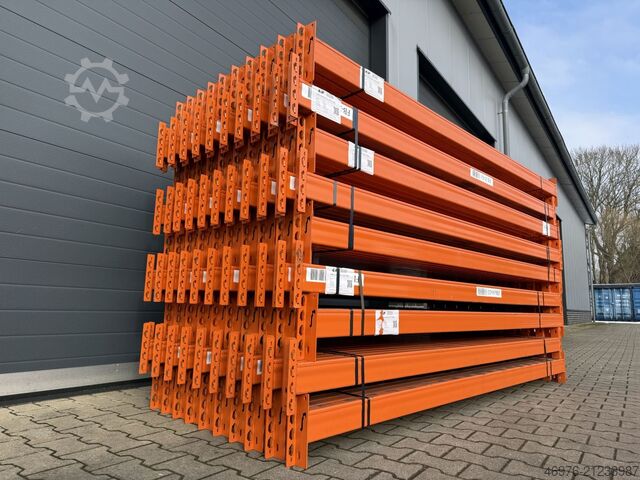 High-bay warehouse Pallet rack traverse Stow Pal Rack NS / K: 100x50mm lichte Weite: 2.700 mm