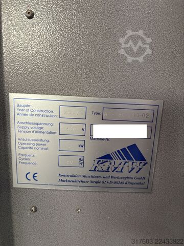 Jednohlavá svařovací zařízení KMW A1-180-600-02