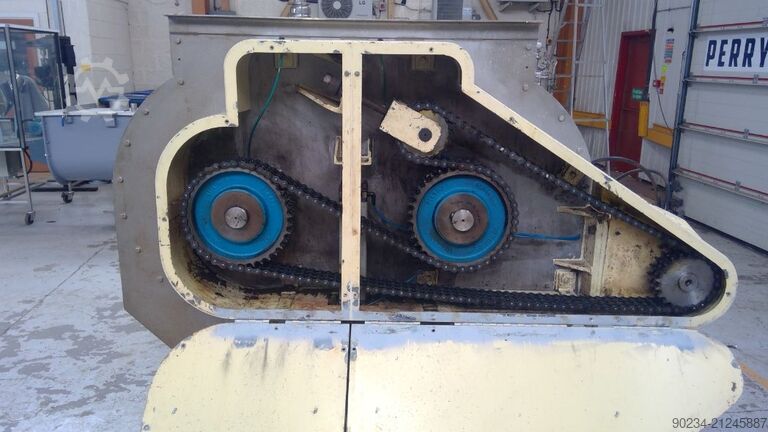 Mélangeur à palettes à double arbre Tatham en acier inoxydable de 1 000 litres TATHAM 1,000 Litre