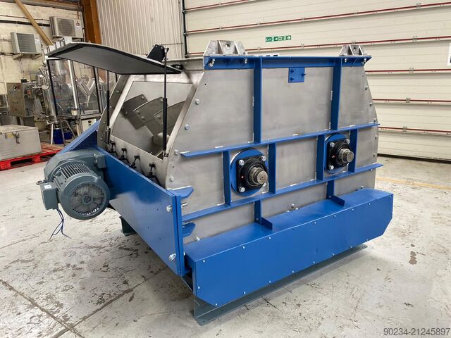 Mélangeur à pales à double arbre en acier inoxydable Tatham de 750 litres TATHAM 750 Litre