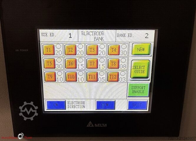 Machine de perçage de trou de départ et d'érosion OCEAN OCT RIVER 600 CNC