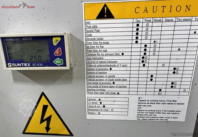 Machine de perçage de trou de départ et d'érosion OCEAN OCT RIVER 600 CNC