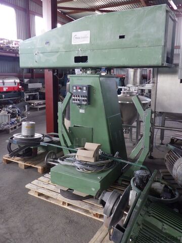 Dissolver 45 kW par Drais modèle RN 3-45 AS VAC pour fonctionnement sous vide avec cuve de mélange 2 DRAIS RN 3-45 AS VAC