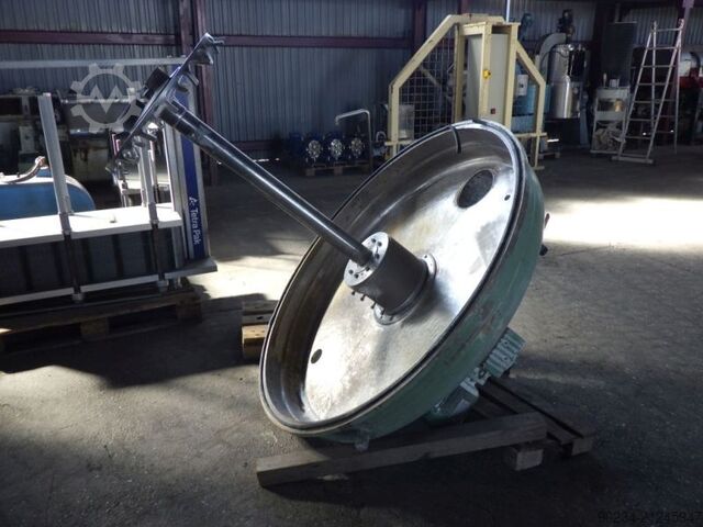 Dissolver 45 kW par Drais modèle RN 3-45 AS VAC pour fonctionnement sous vide avec cuve de mélange 2 DRAIS RN 3-45 AS VAC