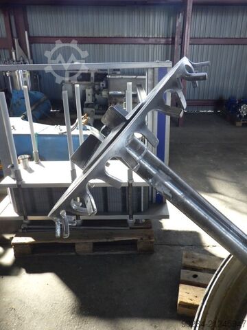 Dissolver 45 kW par Drais modèle RN 3-45 AS VAC pour fonctionnement sous vide avec cuve de mélange 2 DRAIS RN 3-45 AS VAC