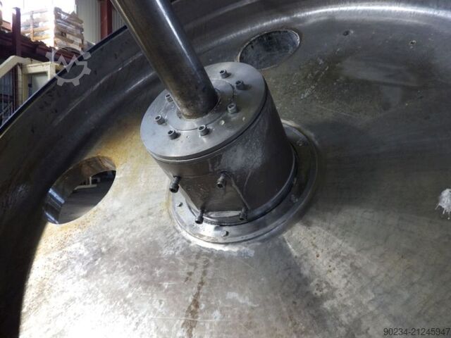 Dissolver 45 kW par Drais modèle RN 3-45 AS VAC pour fonctionnement sous vide avec cuve de mélange 2 DRAIS RN 3-45 AS VAC