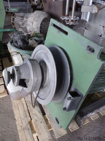 Dissolver 45 kW par Drais modèle RN 3-45 AS VAC pour fonctionnement sous vide avec cuve de mélange 2 DRAIS RN 3-45 AS VAC