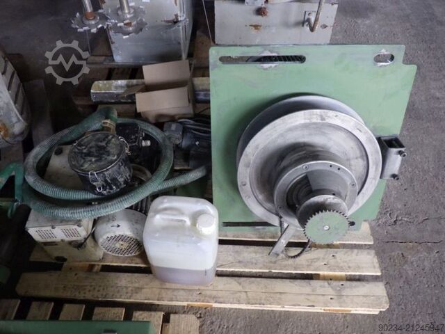 Dissolver 45 kW par Drais modèle RN 3-45 AS VAC pour fonctionnement sous vide avec cuve de mélange 2 DRAIS RN 3-45 AS VAC