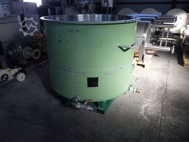 Dissolver 45 kW par Drais modèle RN 3-45 AS VAC pour fonctionnement sous vide avec cuve de mélange 2 DRAIS RN 3-45 AS VAC