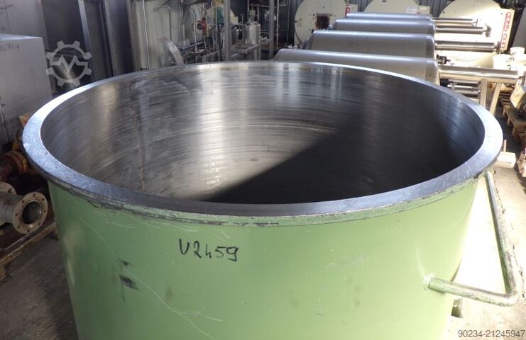 Dissolver 45 kW par Drais modèle RN 3-45 AS VAC pour fonctionnement sous vide avec cuve de mélange 2 DRAIS RN 3-45 AS VAC