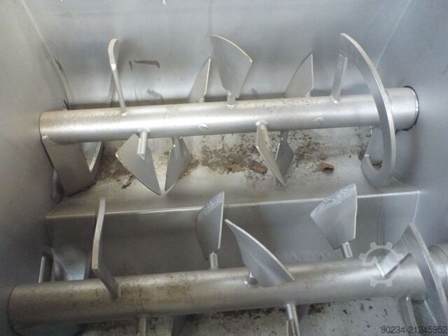 Mélangeur à palettes à double arbre Alco Food en acier inoxydable, volume total 330 L. ALCO FOOD MACHINES AMP 300-S