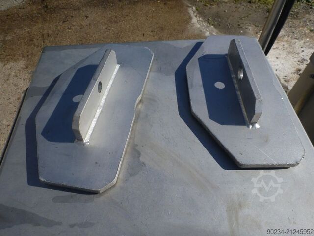 Mélangeur à palettes à double arbre Alco Food en acier inoxydable, volume total 330 L. ALCO FOOD MACHINES AMP 300-S