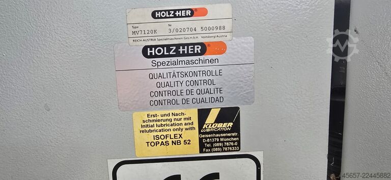 Centro di lavorazione HOLZ-HER Eco Master 7120