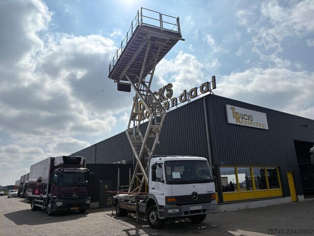 Cestino da lavoro Mercedes-Benz ATEGO 1317 + DOLL HOOGWERKER 10 meter + 3236 KM...