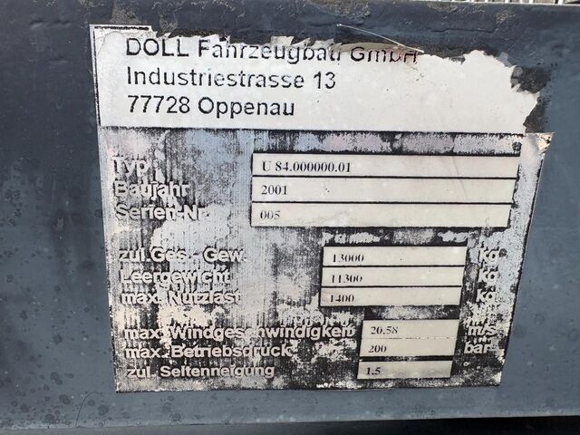 Pelle d'élévateur à nacelle Mercedes-Benz ATEGO 1317 + DOLL HOOGWERKER 10 meter + 3236 KM...