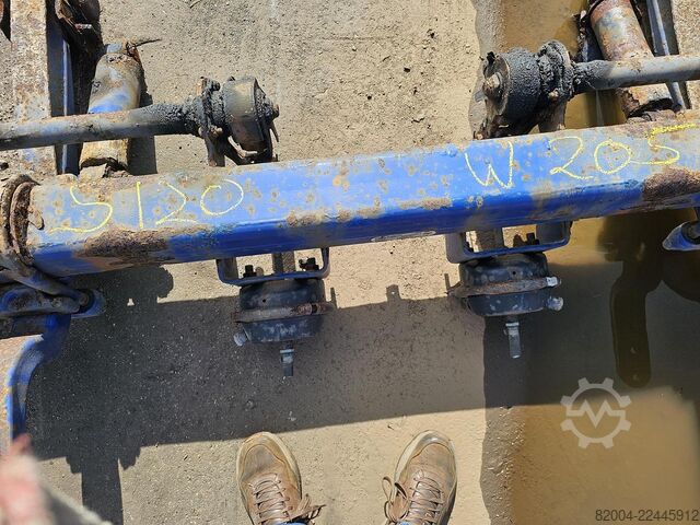 As BPW HSF 9010 ECO-P | TRAILER AXLE SINGLE TIRES \ DR...