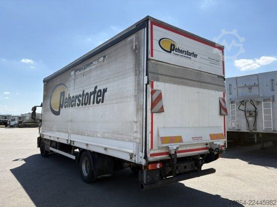 Φορτηγό πλατφόρμα με μουσαμά IVECO EUROCARGO 140E PLANE, LBW BÄR, EURO 6, KLIMA