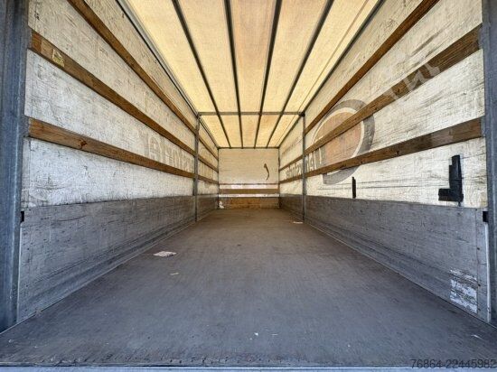 Φορτηγό πλατφόρμα με μουσαμά IVECO EUROCARGO 140E PLANE, LBW BÄR, EURO 6, KLIMA